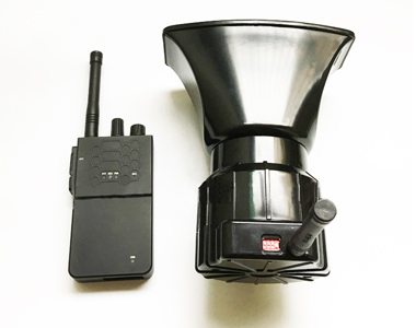 UAV Megaphone and Drone Speaker for Real-time Speaking broadcast and SD Card audio file display